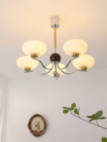 Medieval Glass Bowl Chandelier - Image 13