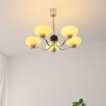 Medieval Glass Bowl Chandelier - Image 3