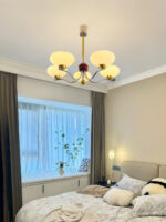 Medieval Glass Bowl Chandelier - Image 6