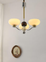 Medieval Glass Bowl Chandelier - Image 7