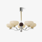 Medieval Glass Bowl Chandelier - Image 17