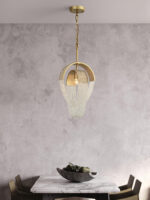 Mesh Crystal Chandelier - Image 7