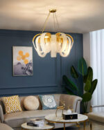 Mesh Crystal Chandelier - Image 8