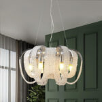Mesh Crystal Chandelier - Image 2