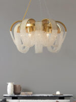 Mesh Crystal Chandelier - Image 20