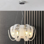 Mesh Crystal Chandelier - Image 3