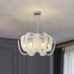 Mesh Crystal Chandelier - Image 4