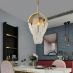 Mesh Crystal Chandelier - Image 6