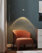 Metal Body Graceful Floor Lamp - Image 9