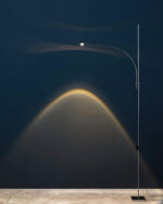 Metal Body Graceful Floor Lamp - Image 10