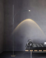 Metal Body Graceful Floor Lamp - Image 12