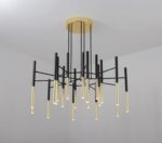 Metal Tubular Chandelier - Image 11