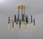 Metal Tubular Chandelier - Image 10