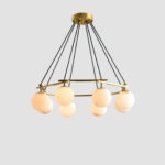 Miira Alabaster Chandelier - Image 14