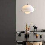 Milk White Layer Pendant Lamp - Image 10