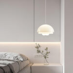 Milk White Layer Pendant Lamp - Image 19