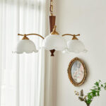 Milky Flower Chandelier - Image 15