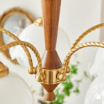 Milky Flower Chandelier - Image 12