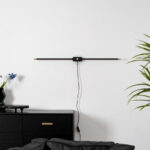 Minimalist Linear Plug-in Wall Lamp - Image 3