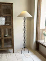 Minimalist Iron Twist Floor Lamp - Image 12