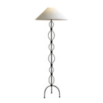 Minimalist Iron Twist Floor Lamp - Image 15