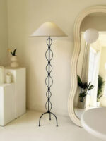 Minimalist Iron Twist Floor Lamp - Image 18