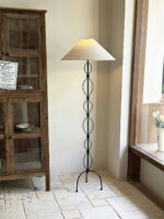 Minimalist Iron Twist Floor Lamp - Image 2