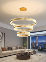 Modern Circle LED Chandelier - Image 11