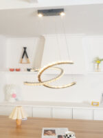 Modern Crystal Double C Chandelier - Image 20