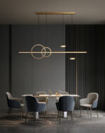 Modern Geometric Shape Chandelier - Image 20