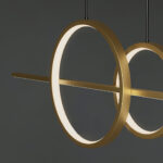Modern Geometric Shape Chandelier - Image 19