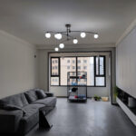 Modern Long Arm Chandelier - Image 8