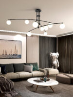 Modern Long Arm Chandelier - Image 12