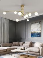 Modern Long Arm Chandelier - Image 15