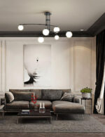 Modern Long Arm Chandelier - Image 16