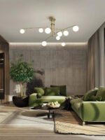 Modern Long Arm Chandelier - Image 18