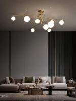 Modern Long Arm Chandelier - Image 19