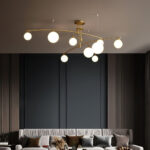 Modern Long Arm Chandelier - Image 3