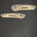 Modern Round Crystal Chandelier - Image 5