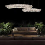 Modern Round Crystal Chandelier - Image 12