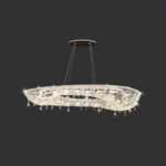 Modern Round Crystal Chandelier - Image 14