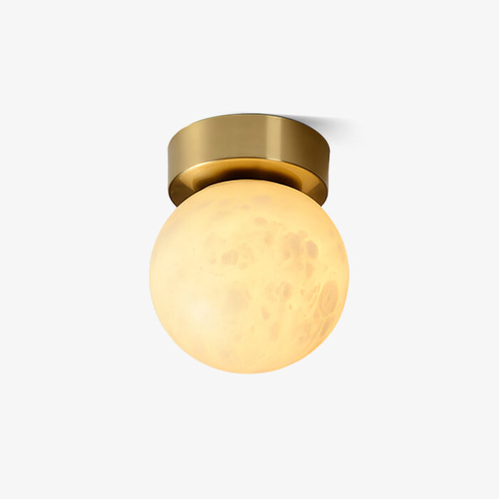 Moon Alabaster Ceiling Light - Image 1