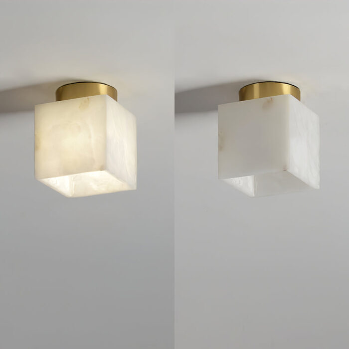 Moon Alabaster Ceiling Light - Image 5