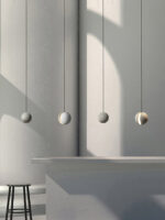 Moon Concrete Pendant Lamp - Image 4