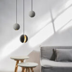Moon Concrete Pendant Lamp - Image 7