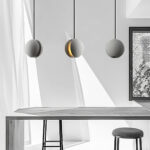 Moon Concrete Pendant Lamp - Image 2