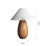 Mountain Wood Table Lamp - Image 20