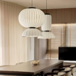 Mulberry Silk Lantern Pendant Light - Image 18