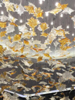 Multicolor Crystal Maple Leaf Chandelier - Image 13