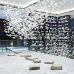 Multicolor Crystal Maple Leaf Chandelier - Image 11